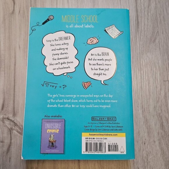 Positively Izzy Graphic Novel Paperback Book - by Terri Libenson - Picture 2 of 4